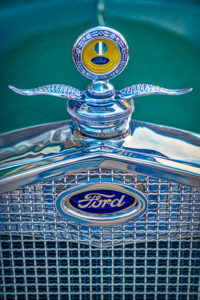 classic, car, automobile, Ford, hood, ornament, Motometer, antique, vintage
